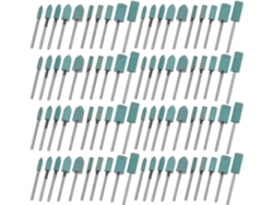 100 Herramientas De Pulido Para Bricolaje: Brocas Abrasivas, Accesorios De Esmerilado, Goma.