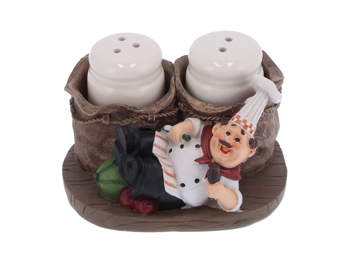 Figura Decorativa De Resina De Un Chef Para Cocina, Restaurante Y Mesa: Sencilla Y Hermosa.