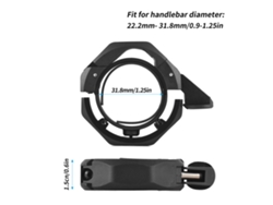 Timbre De Bicicleta De Aleación De Aluminio Para Manillar De 22,2 Mm A 31,8 Mm.