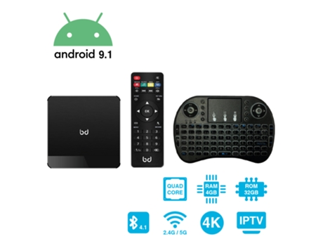 Box Smart Tv BIWOND WONDERFUL EXPERIENCE (Android - 2Gb - 4K Ultra HD)