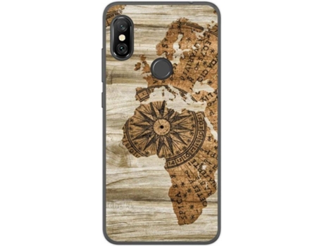 Carcasa Xiaomi Redmi Note 6 Pro TUMUNDOSMARTPHONE Madera 07 Multicolor