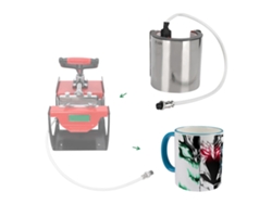 2026kinway Hore-máquina De Prensa Taza Mug Press Ajustable Por Espesor Accesorios De Prensa Térmica 9oz