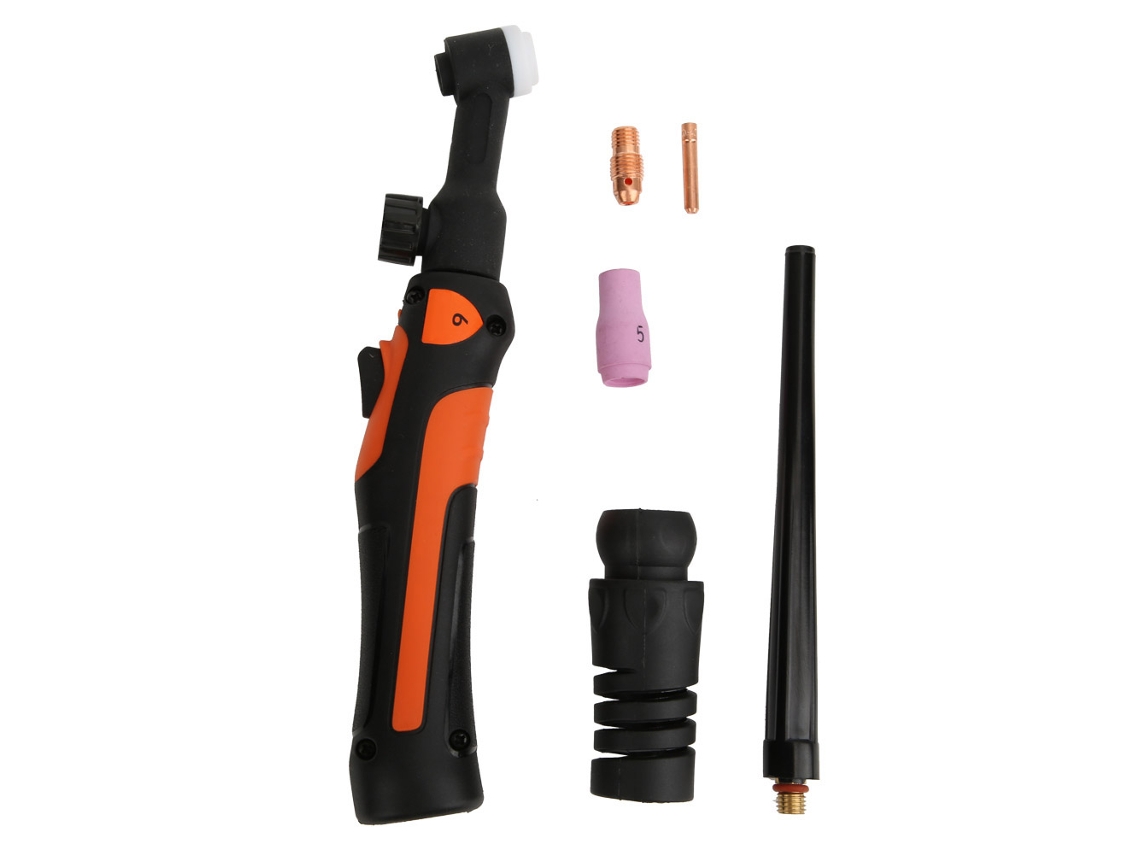 Juego De Consumibles Para Antorcha Tig Con Cabezal Flexible, Portabrocas Y Boquilla De Cerámica Tig-9vf