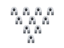 10 Fundas Con Ojales Para Cabezal De Corte Stihl 25-2 Autocut Oem 4002 713 8300 8301