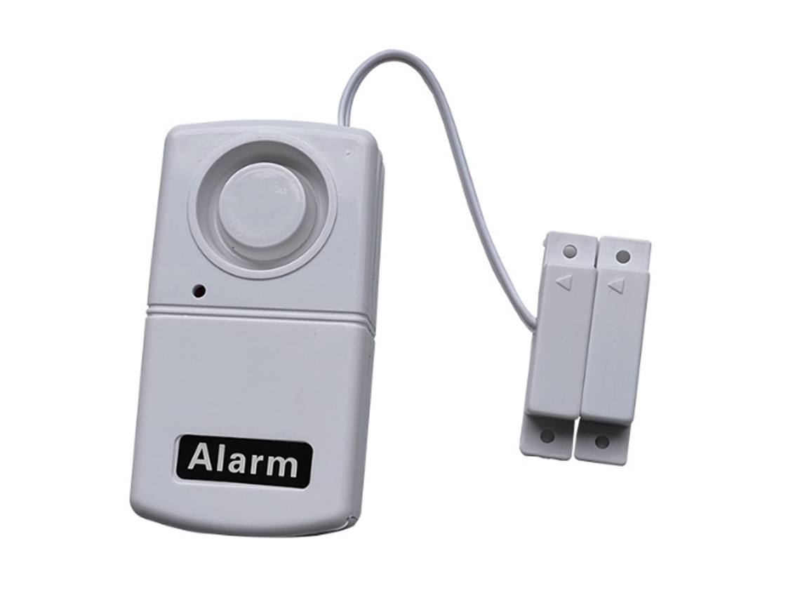 Alarma residencial de 120 dB, batería, fácil instalación (puertas/ventanas)