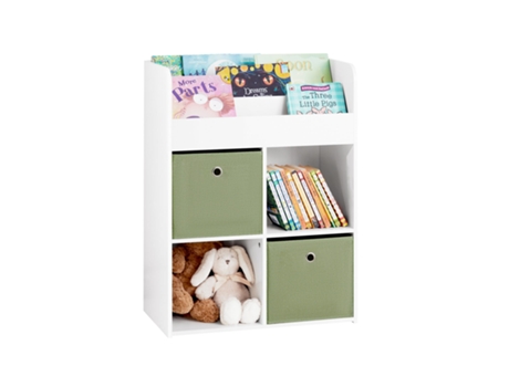 Estantería para Libros y Juguetes Infantiles Kmb79-W SOBUY