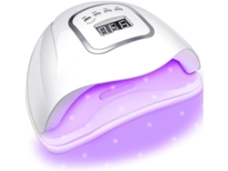 Lámpara De Uñas Uv Led, Secador De Uñas Para Manicura Con Cable De 1,5 M, Secado De Esmalte En Gel, 66 Led, Pantalla