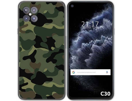 Carcasa Cubot C30 TUMUNDOSMARTPHONE Camuflaje Multicolor