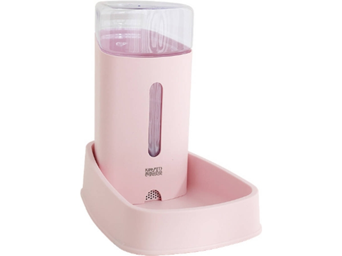 Bebedero Automático para Perros y Gatos WJS (Rosa - 32.5x20x31cm - 3.8L)