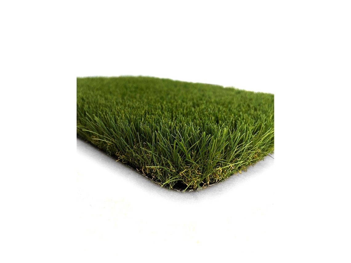 Césped Artificial Sevilla 42mm | Estera Decorativa De Hierba Artificial 2m (ancho) X 6m (largo) : 12 M2
