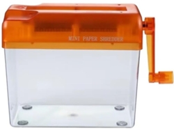 Mini Destructora De Papel Manual, Herramienta Para Cortar Documentos Y Recibos.