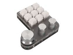 Teclado De Juegos Macro Rgb Programable Mini