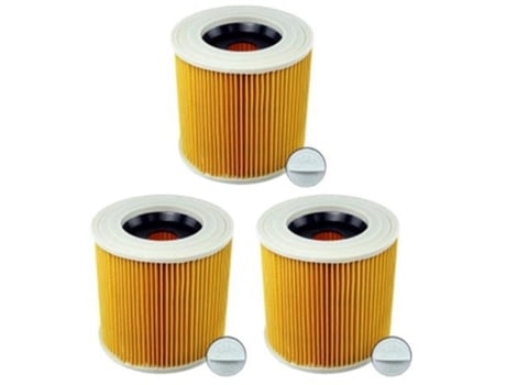 Filtros de polvo de aire para aspiradoras Karcher, piezas de cartucho, filtro Hepa Wd2250 A2004 A2054, piezas de filtro