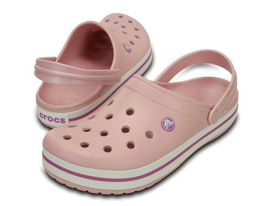 Zuecos CROCS Crocband Mujer (37-38 Rosa)