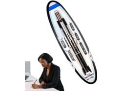 Caneta- Tinteiro Genérica Para Escrita, Recarregável, Ponta De Tinta Uniforme De 0, 38 Mm, Ideal Escola,