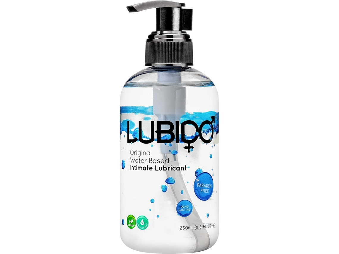 Lubricante Sexual Lubido Original 250 Ml A Base De Agua, Muy Duradero, Vegano, Apto Para Látex.