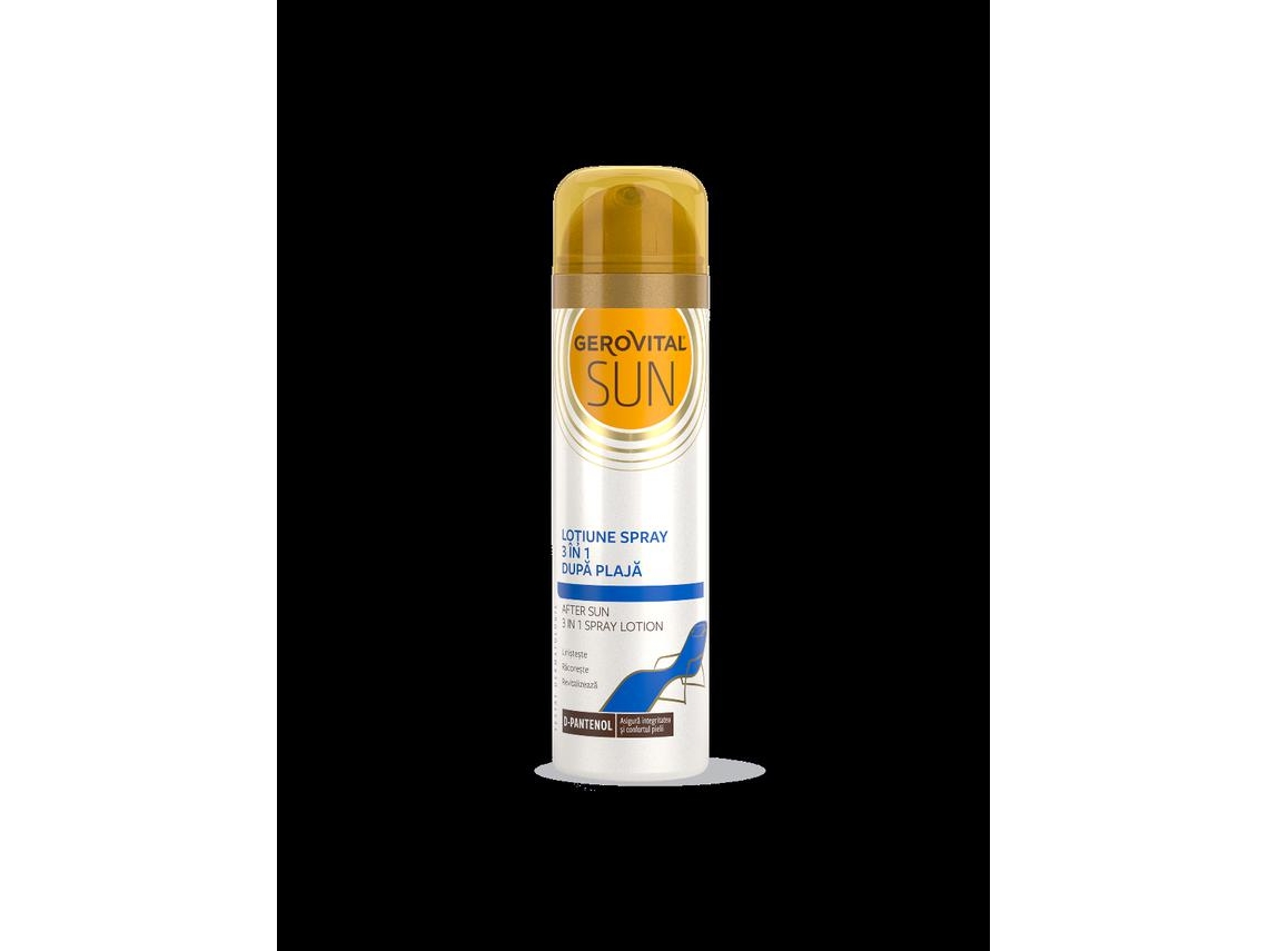 GEROVITAL Sol After Sun Loción Spray 3 en 1 para unisex