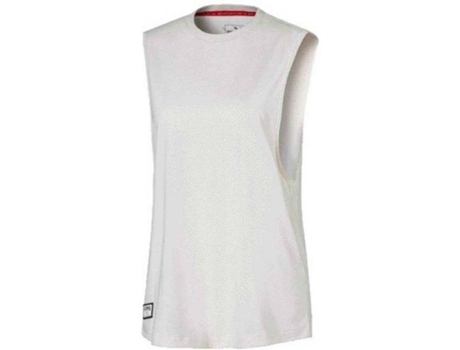Camiseta para Mujer PUMA Adriana Lima Loose Fit Blanco para Fitness (M)