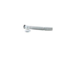 Tubo Sifón Extensible Blanco Con Tuerca Metálica 11/2x40 Cis