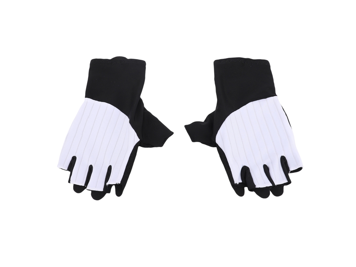 Guantes De Ciclismo Con Dedos Descubiertos, Absorción De Impactos, Silicona, Antideslizantes, Transpirables, Para Ciclismo De Carretera Y Montaña, Talla M