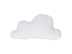 Vlola-almohada Nube De Peluche Cute Blanca 15in Relleno De Algodón Pp Para Sofá Hogar Oficina Café