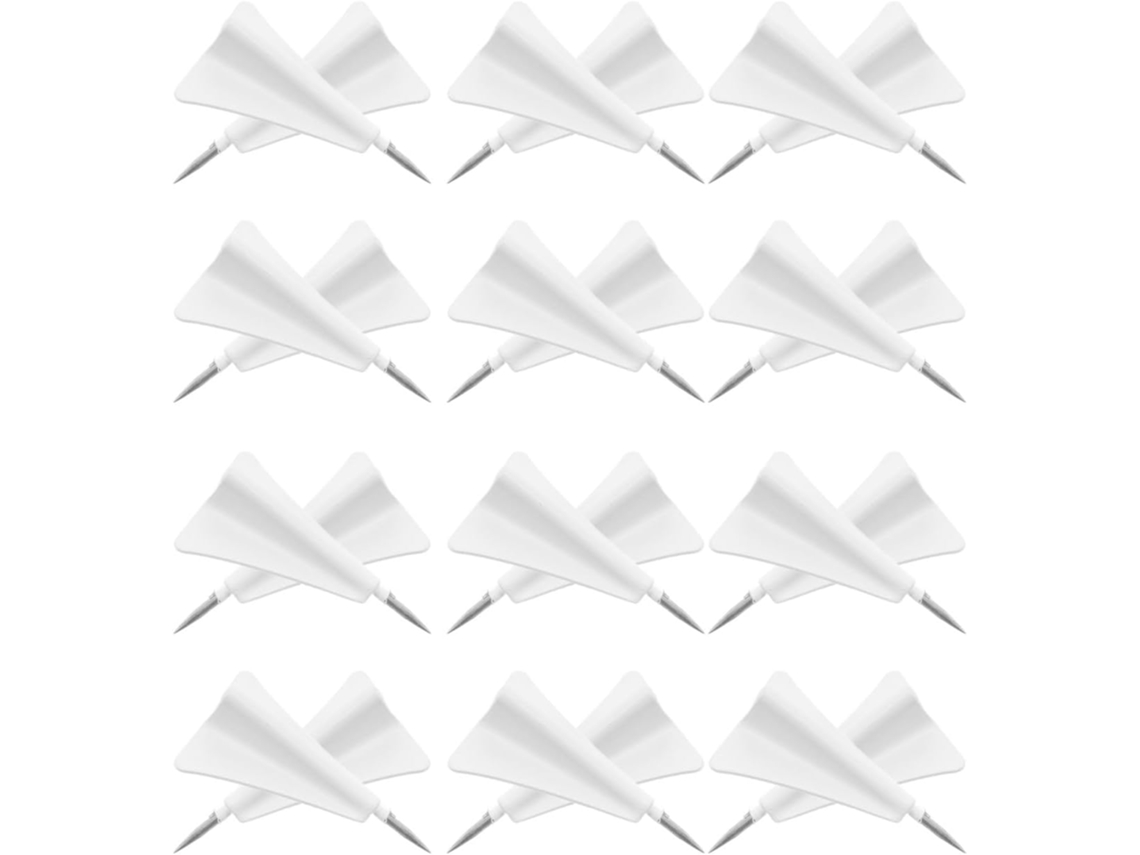 50 Cartões De Identificação Horizontais Em Branco Com Encaixe E Furo Para Identificação, Porta-crachás Práticos Para