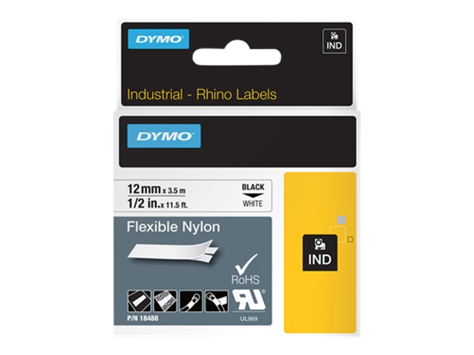 Cinta Etiquetas DYMO ID1-12 Blanco 18488A