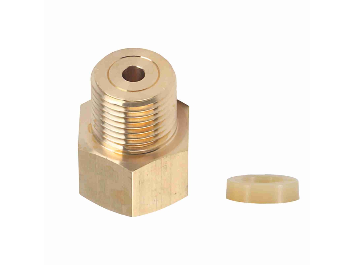 Adaptador Convertidor De Tanque De Co2 W21.8 Cga320 Para Acuario, Latón