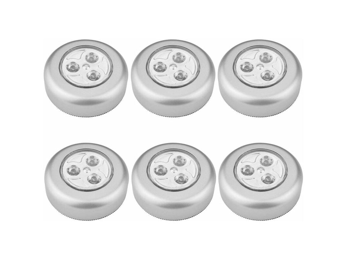 Luces LED autoadhesivas 3 pilas (armarios/cocina)