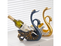 Botellero en forma de cisne, artesanía de resina de Gaomei.