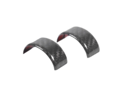 Volante de fibra de carbono para C8 2020-2023 (accesorio para el interior del coche)