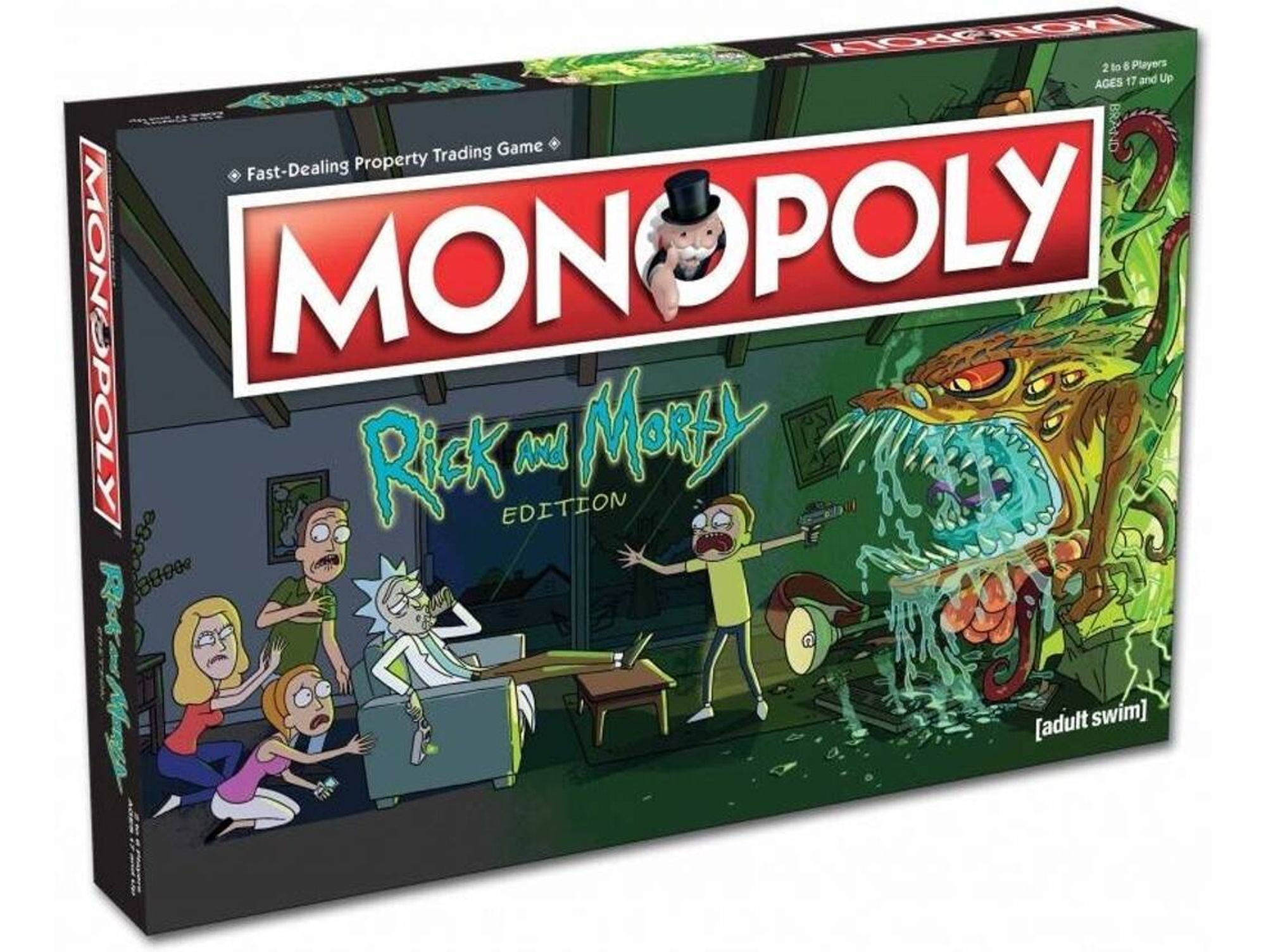 Juego de Mesa Monopoly: Rick and Morty (Edad Mínima: 17 - Nivel Dificultad: Alto)