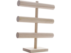 Soporte De Exhibición De Joyería De Madera Maciza Con Niveles, Soporte Estable Y Antideslizante Para Pulseras Y Relojes.