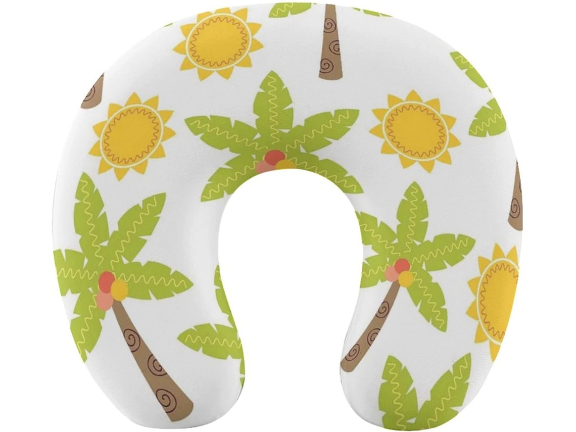 Almohada Viaje Forma U, Espuma Viscoelástica Viscoelástica Fácil Relajación Cómodos Familia.brfácil