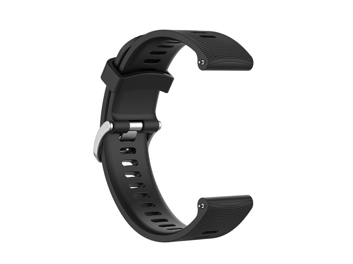 Correa de Reloj para Garmin Forerunner 245 Silicona Negra con Re INF