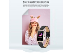 Reloj Inteligente Para Mujer, Pulsera De Actividad Física, Monitor De Frecuencia Cardíaca, Monitor De Sueño, Ip68, Control De Cámara.