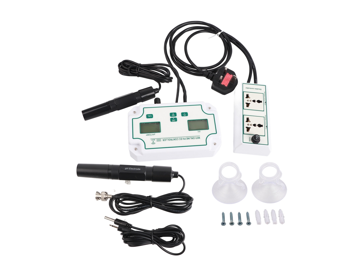 Medidor de calidad del agua LCD 3 en 1 para acuarios