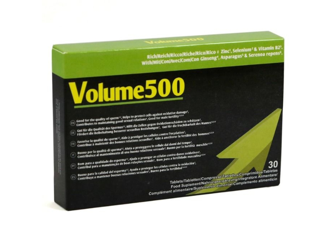 Complemento 500COSMETICS Volume Pills Aumento Semen (30 Unidades)