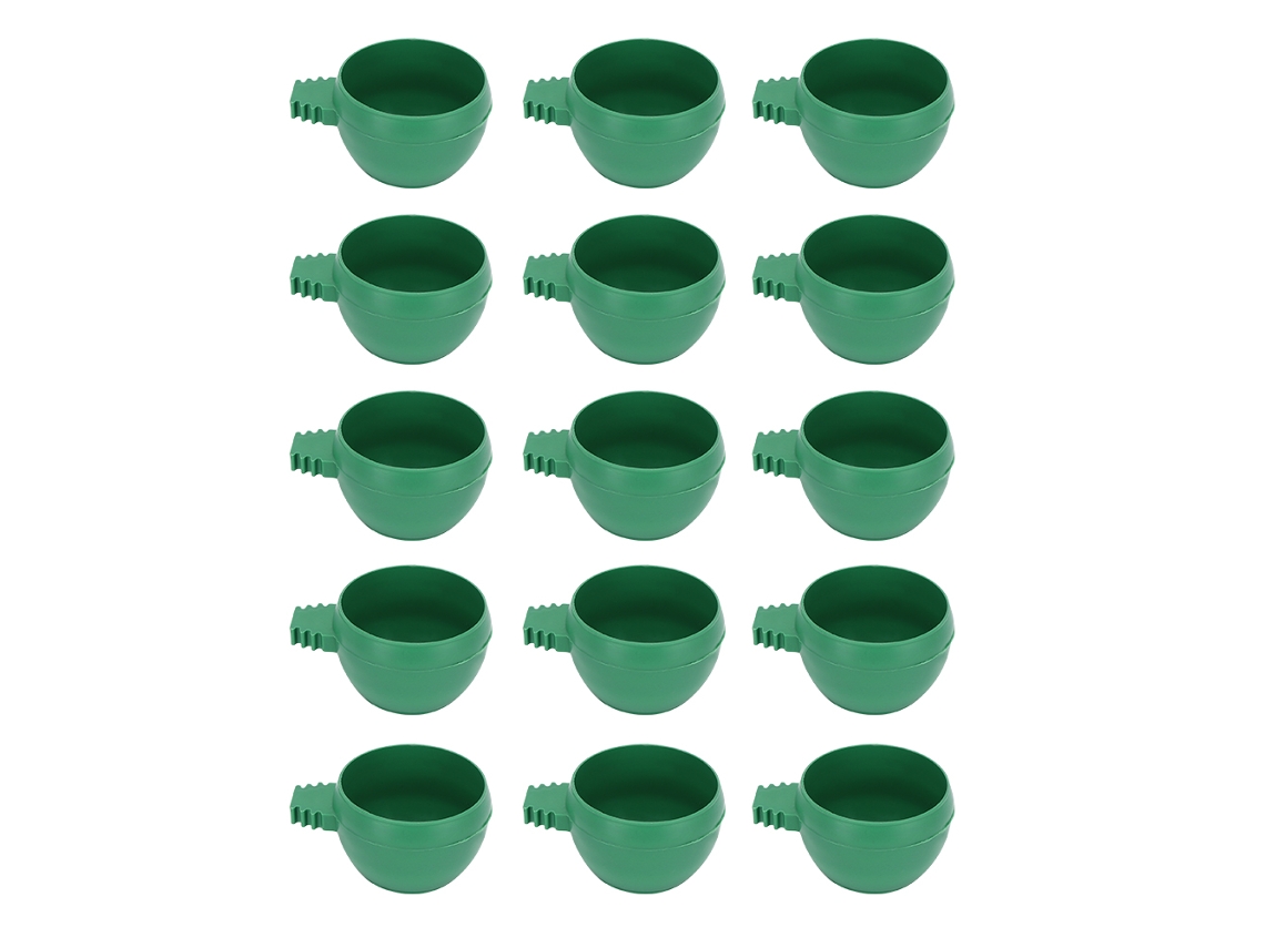 Taza De Alimentación Para Aves, Recipiente De Comida Para Mascotas, Accesorio De Jaula