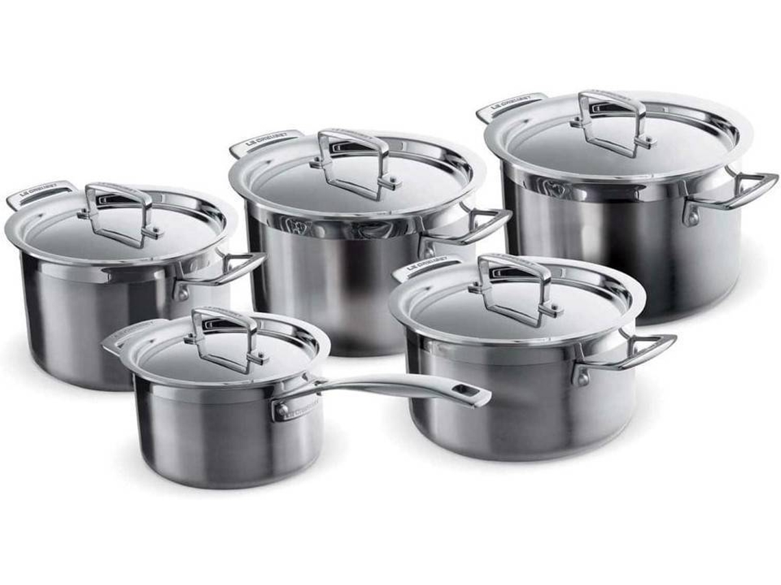 LE CREUSET Set 5 Piezas Acero Inoxidable 96209400001000