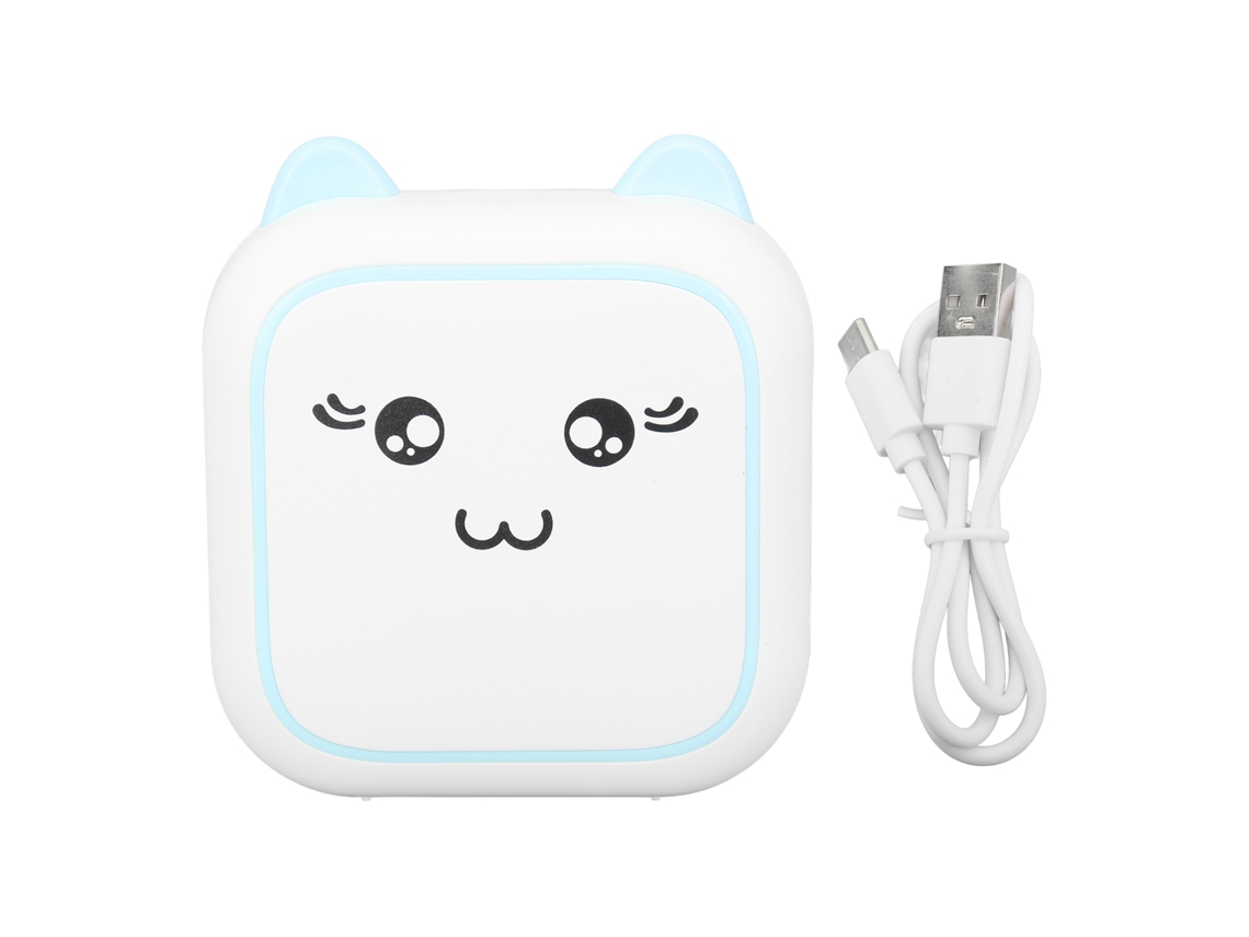 Impresora térmica portátil Primerox de 58 mm con Bluetooth, sin tinta, batería de 2500 mAh, impresión rápida.