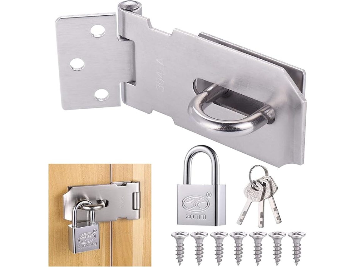 Juego De Candados - Cerradura De Acero Inoxidable Para Puerta De Jardín