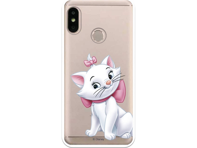 Carcasa Xiaomi Mi A2 Lite DISNEY Aristogatos Marie Gris