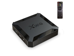 Yuysan X96q 4K Android Smart TV Box compatible con tarjeta TF, HDMI, RJ45, AV, USB 2.0, especificaciones de 1 GB y 8 GB