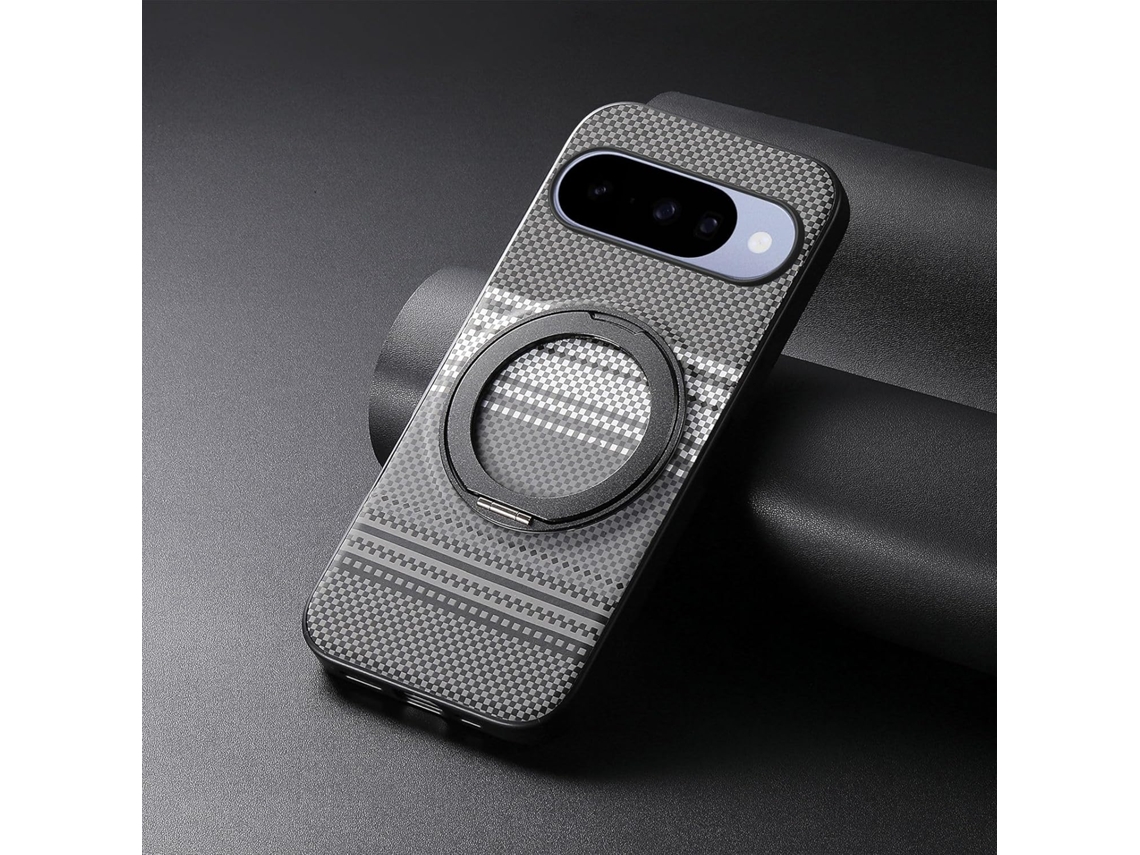 Funda Para Google Pixel 10 Pro, Piel Sintética Ultrafina, Magnética, Carga Inalámbrica, Borde De Tpu Suave.