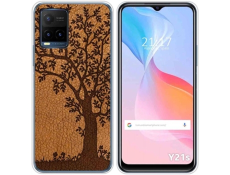 Carcasa Vivo Y21s / Y33s TUMUNDOSMARTPHONE Cuero 03 Multicolor
