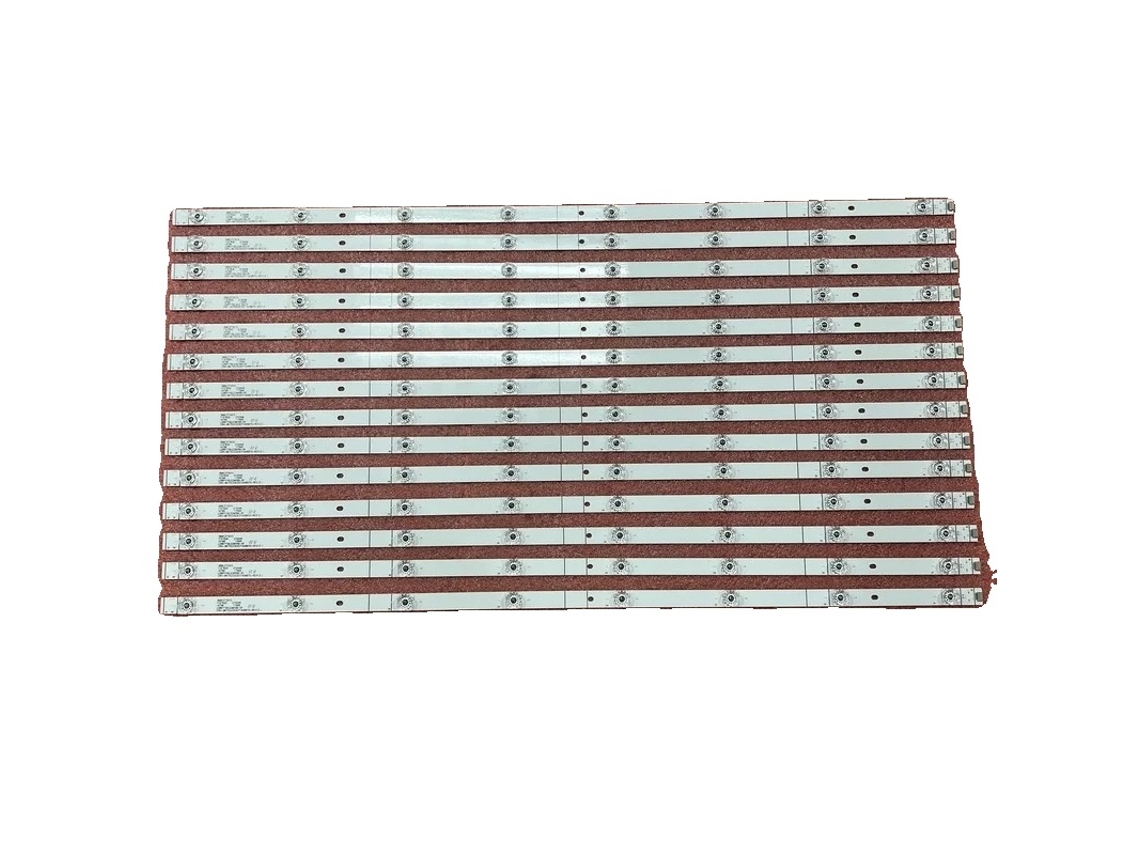 Tira de retroiluminación LED, juego de 14 piezas, 8 LED OEM