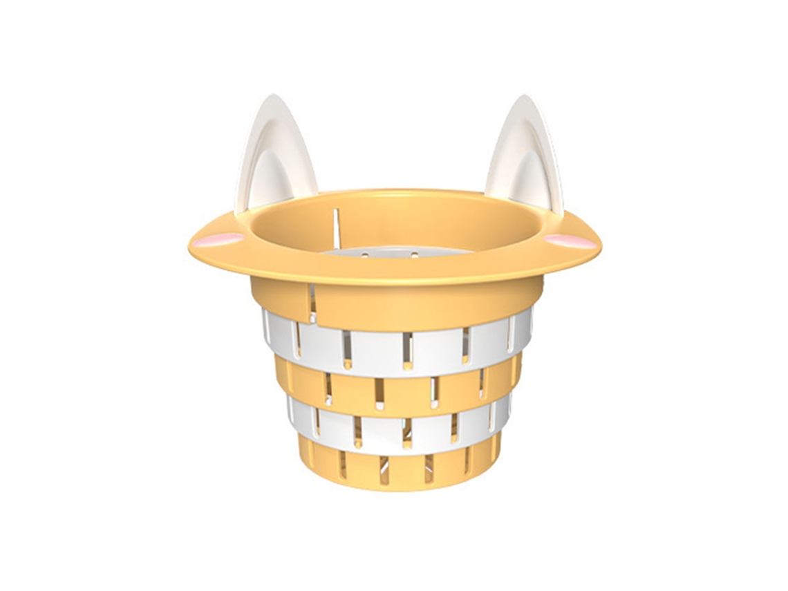 Colador De Plástico Plegable Para Fregadero De Cocina: Recoge Restos De Comida Para Evitar Obstrucciones.