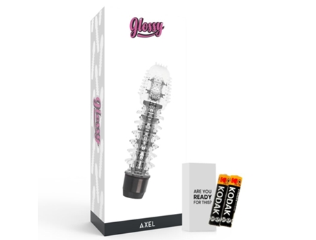 Vibrador Brillante Axel Negro