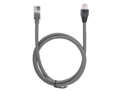 Cable Ethernet, Mini Extensión De Antena Satelital Rectangular, Resistente Al Agua, Portátil, 1 M, Gris.